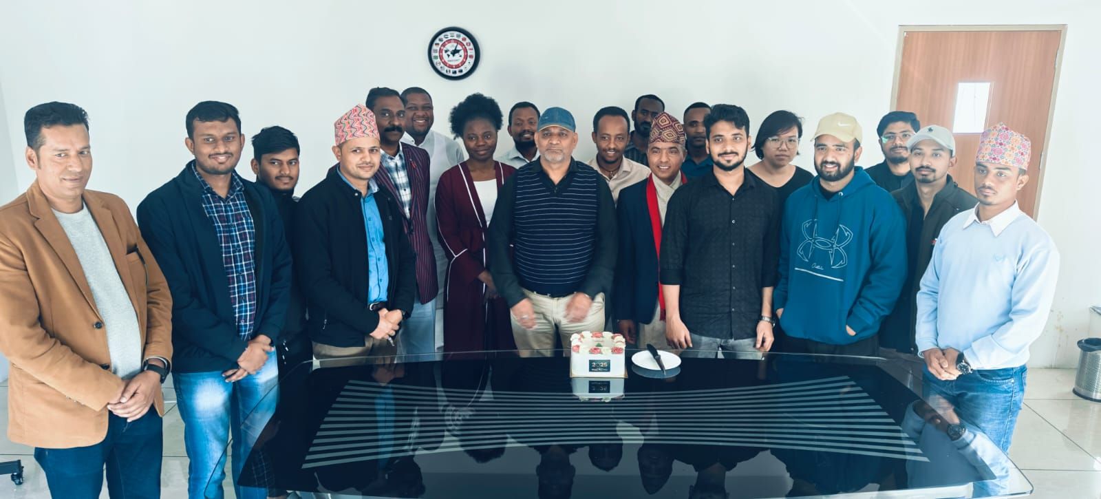 New Year Celebration with the International students at IR Office: Goodbye 2024! Welcome 2025!